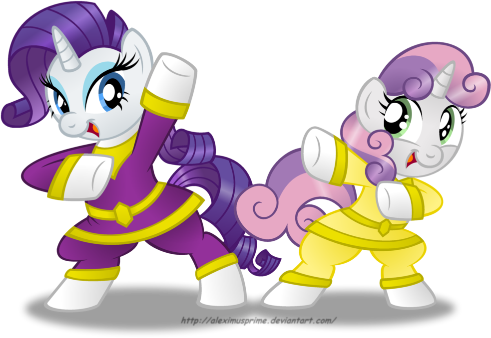 Http - //aleximusprime - Deviantart - Com - My Little Pony Power Rangers (1024x705)