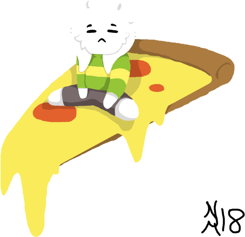 Pizza Gote By Nakainrimmel - Cartoon (925x864)