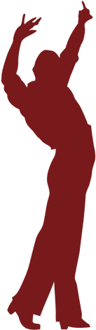 Flamenco Dancer Man Hands Up Silhouette Transparent - Flamenco Dancer (512x512)