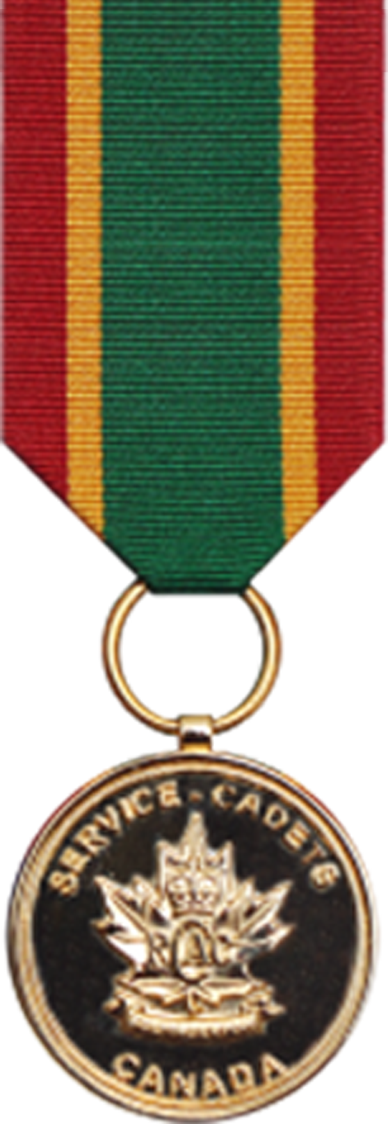 Army Cadet Service Medal - Cadet (558x1616)