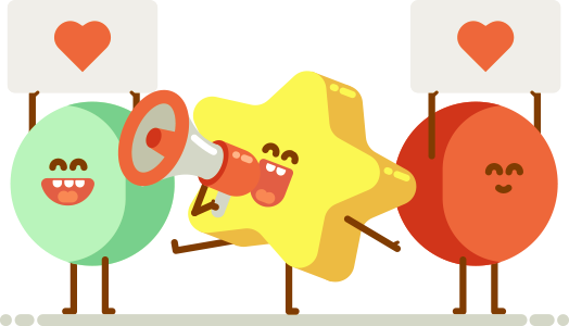 Online Induction - Dibujo Publico Aplaudiendo Gif (524x300)