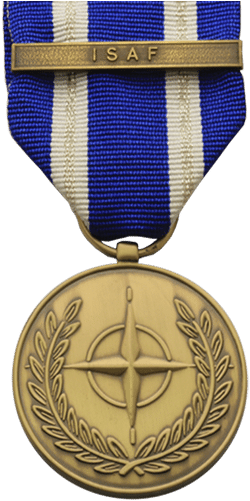 Nato Isaf Medal - Medal (500x500)