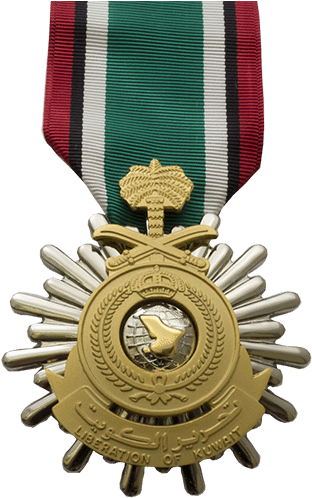 Saudi Arabian Medal For The Liberation Of Kuwait - Liberation Of Kuwait Campaign (500x500)