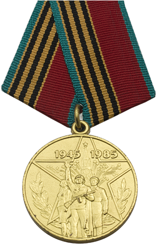 Soviet 40th Anniversary Russian Medal - Soviet 40th Anniversary Russian Medal (500x500)