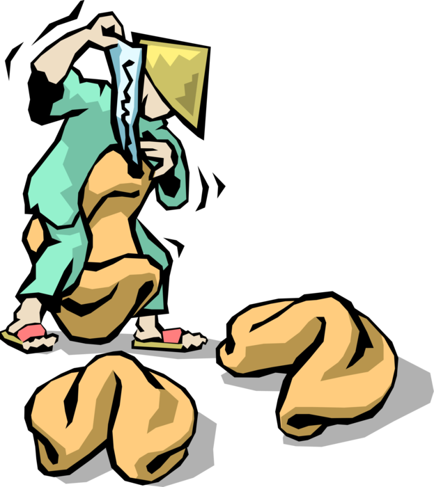 Vector Illustration Of Chinese Restaurant Waiter Cracks - Vector Illustration Of Chinese Restaurant Waiter Cracks (623x700)