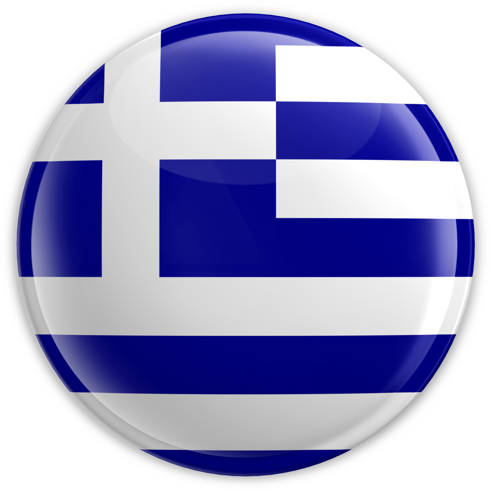 Http - //thelolteam - Blogspot - Gr/p/videos From - Greek Flag Button Png (1600x1600)