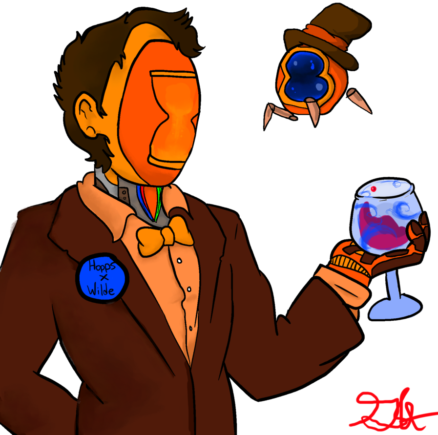 Solar Sands And Cringe Bot By Crimsonemerald - Digital Art (897x891)