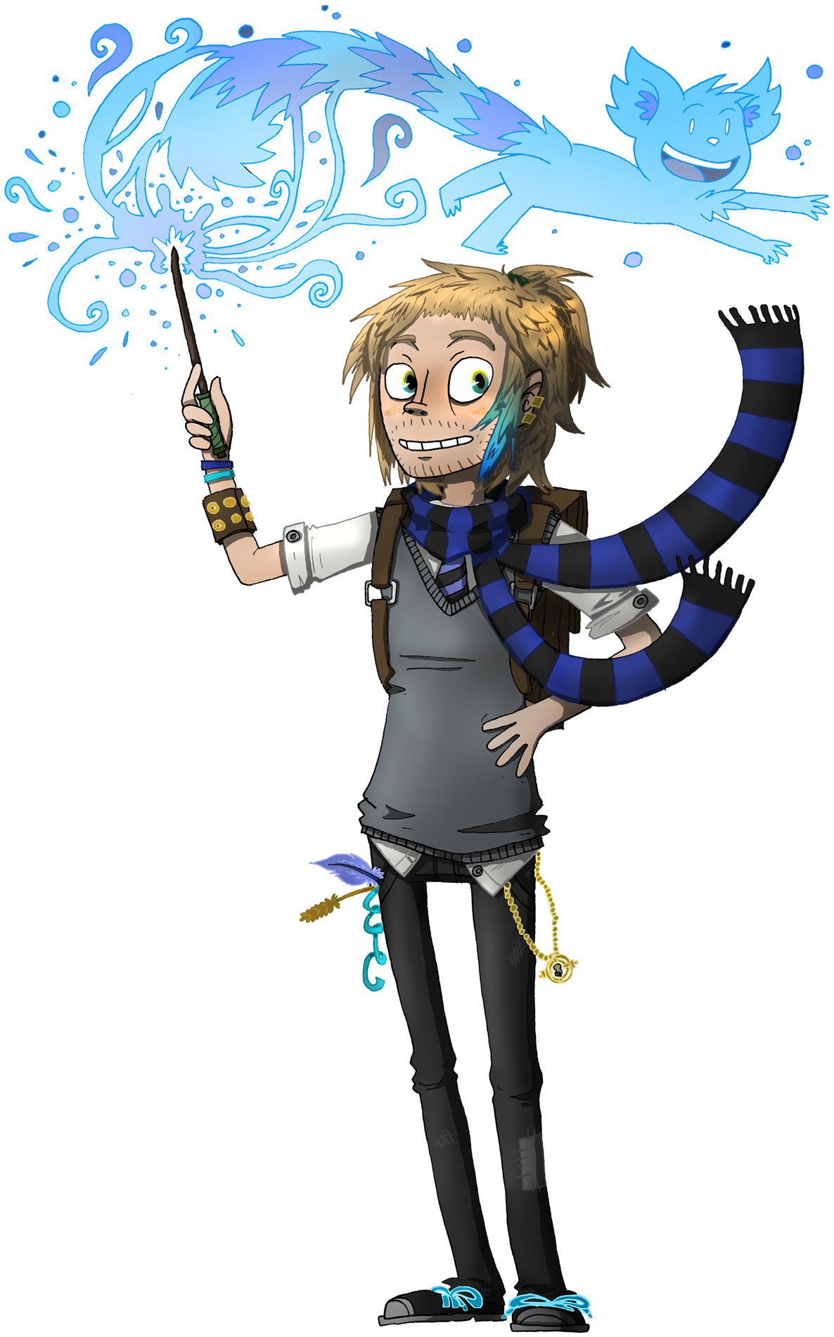 Author Comments - Ravenclaw Student Png (1300x1926)