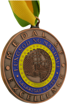 Mandaue City Hall Medal Of Excellence Bronze 65mm - Gold Medal (480x480)