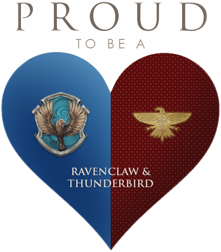 Ravenclaw Hogwarts Hogwartshouse Thunderbird Ilvermorny - Horned Serpent Harry Potter (443x505)