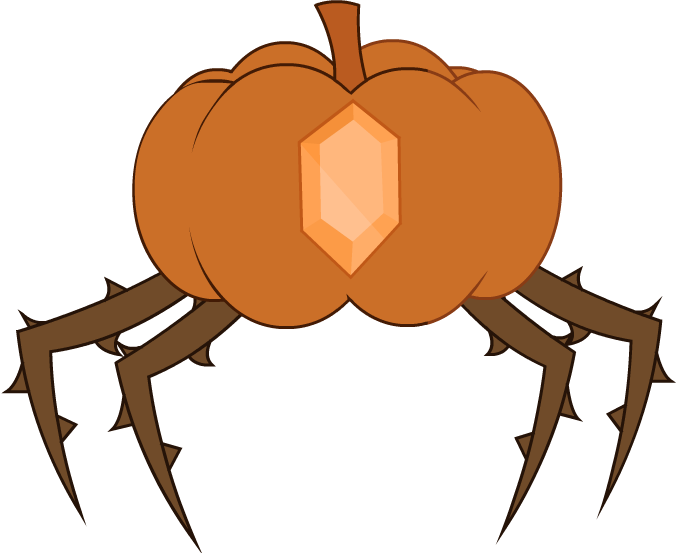 Pumpkin - Steven Universe Monsters (677x553)