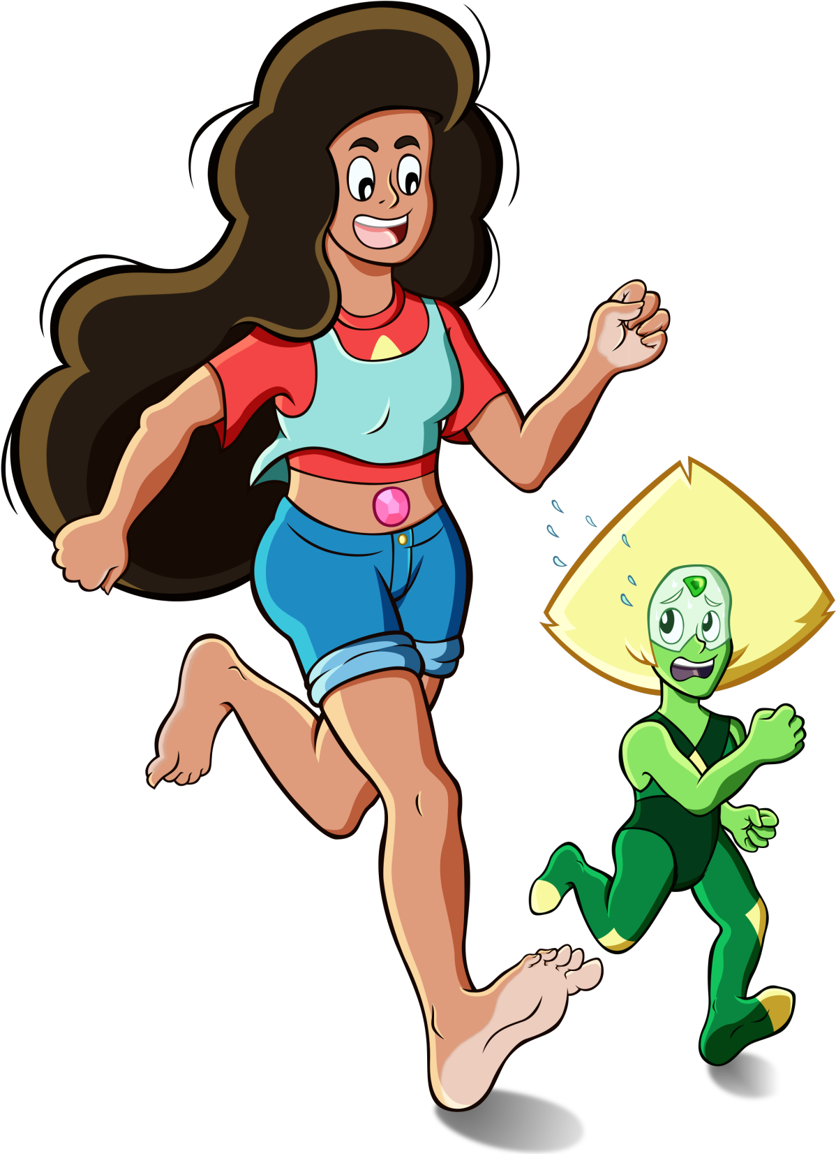 Full Color And Full Body - Cartoon (1280x1674)