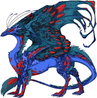 Ohhh I Just Realised I Have A Skydancer With Colours - Shadow Dragon Baby (350x350)