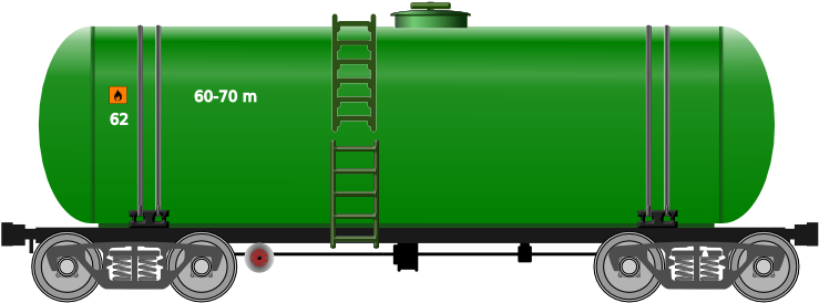Tank Clipart Tanker - Tank Car Clipart (785x323)
