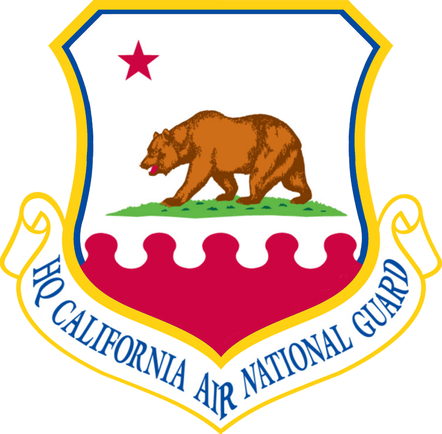 Emblem Of The California Air National Guard, U - California Air National Guard Logo (900x885)