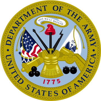Army - Department Of The Army Logo (350x350)