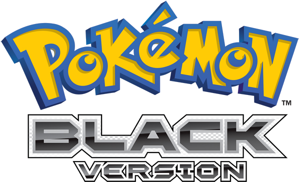 Pokemon Black Logo - Pokemon Black & White (624x390)