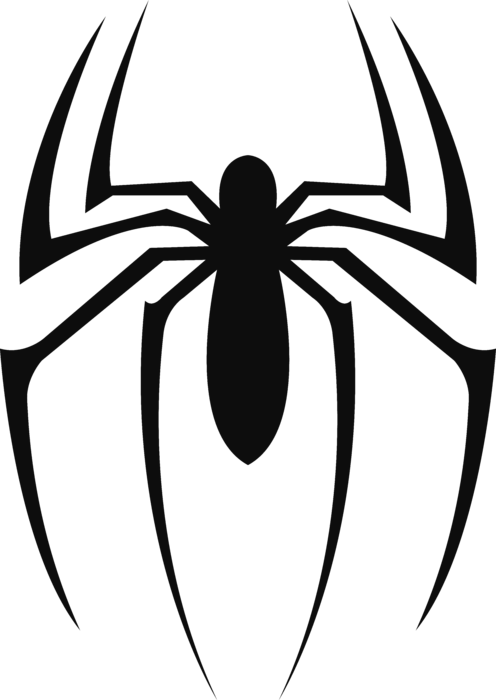 Click And Drag To Re-position The Image, If Desired - Usa Decals4you | Superhero Wall Decals Spiderman Logo (496x700)