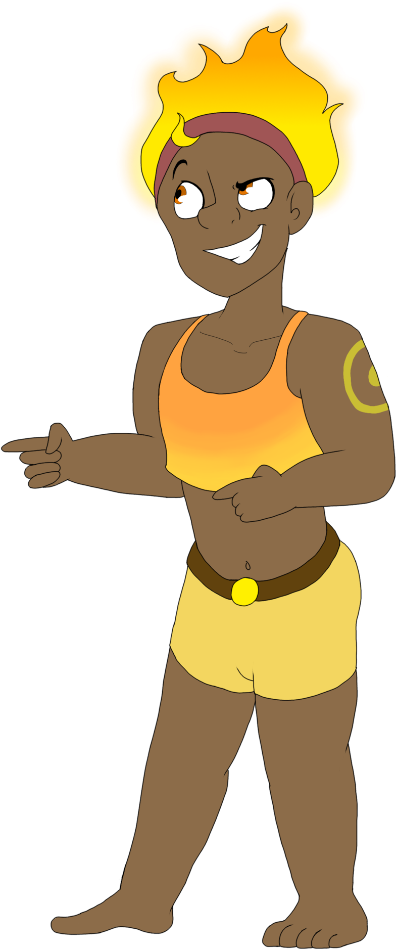 Sun By Art Tart Taffyness - Cartoon (1024x1937)