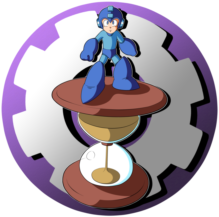 Mega Man Time Tangent's Story By Justedesserts - Mega Man Tt Cover (894x894)