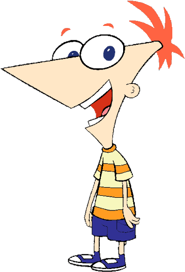 Phineas Clip Art - Phineas And Ferb Phineas (386x564)