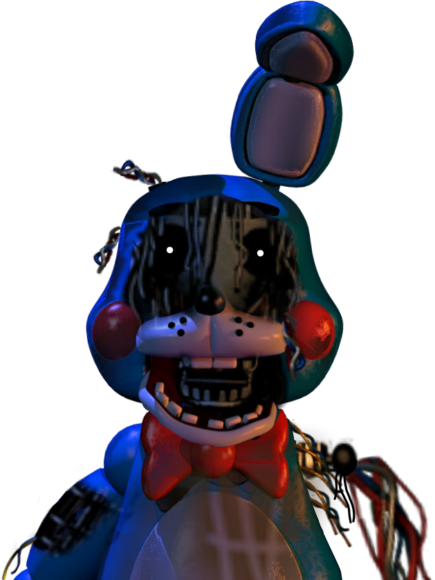 Five Nights At Freddy's 2 Toy Animatronics Cupcake - Fnaf Withered Toy Bonnie Head (645x895)