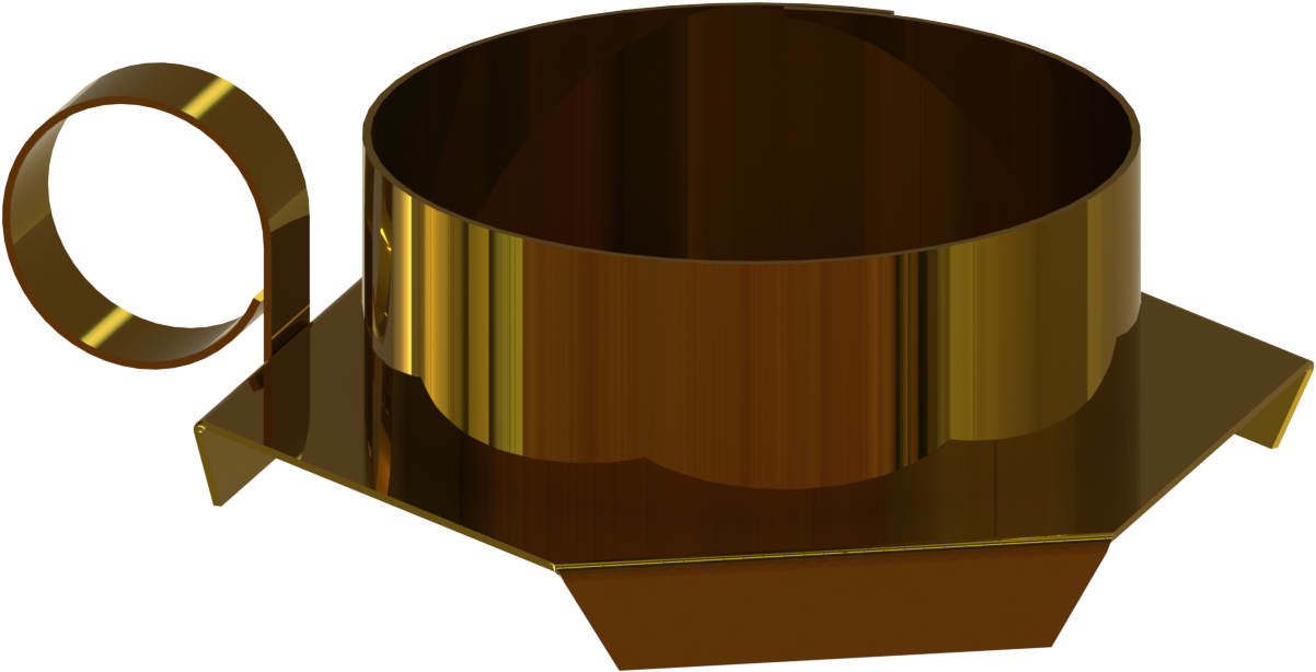 Computer Aided Designs Using Solidworks 3d Software - Cup (1500x1024)