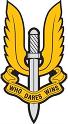 Echo Team/bravo Team/fox Team Military Force - Special Air Service Badge (420x420)