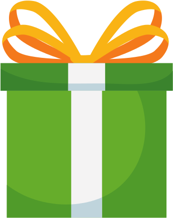 Green Gift Box - Polarized 3d System (550x550)