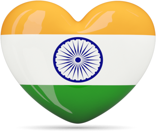National Flag Of India Png Picture - Argentina Flag As A Heart (640x480)