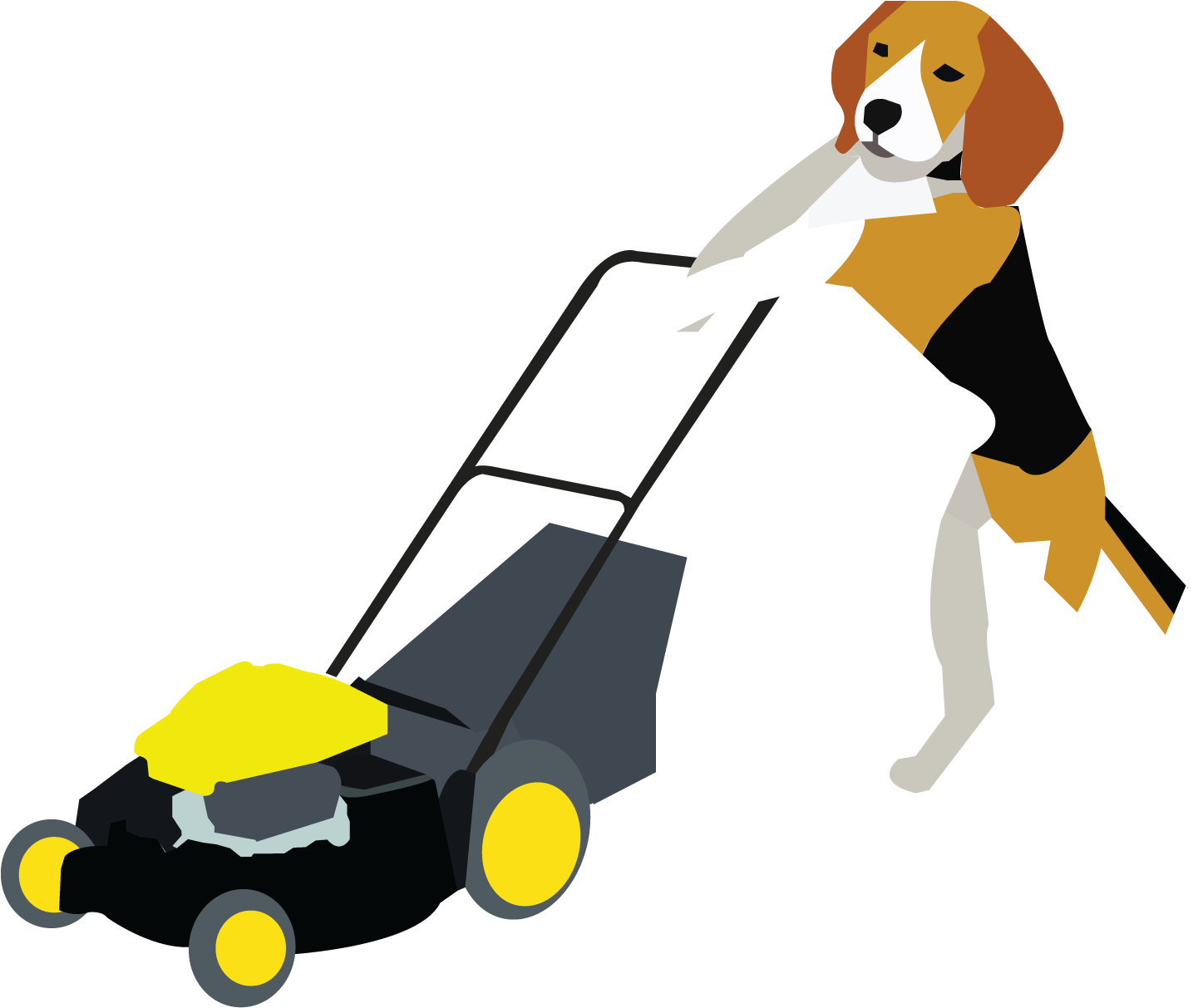 Dog Technology Leash Clip Art - Illustration (1480x1215)