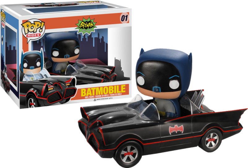 Batmobile 1966 Pop Rides - Funko Pop Batman 1966 (800x880)
