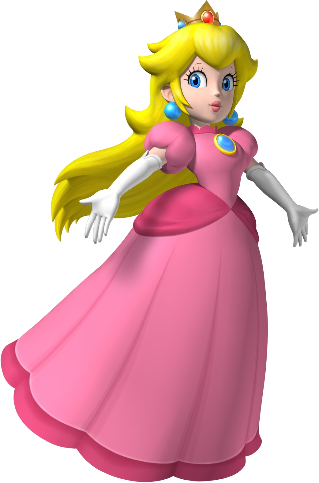 Princess Peach Clipart Fantendo - Princess Peach (1042x1579)