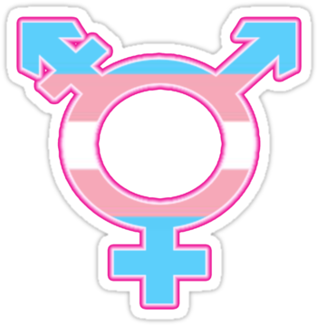 Transgender Symbol - Source - - Trans Pride Symbol (375x360)