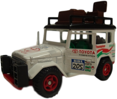 Fj40 Race Team Toy - Toyota Land Cruiser (j40) (500x375)