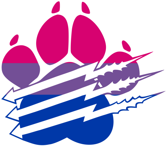 Bi Antifa-fur Symbol - Antifa Furs (561x493)