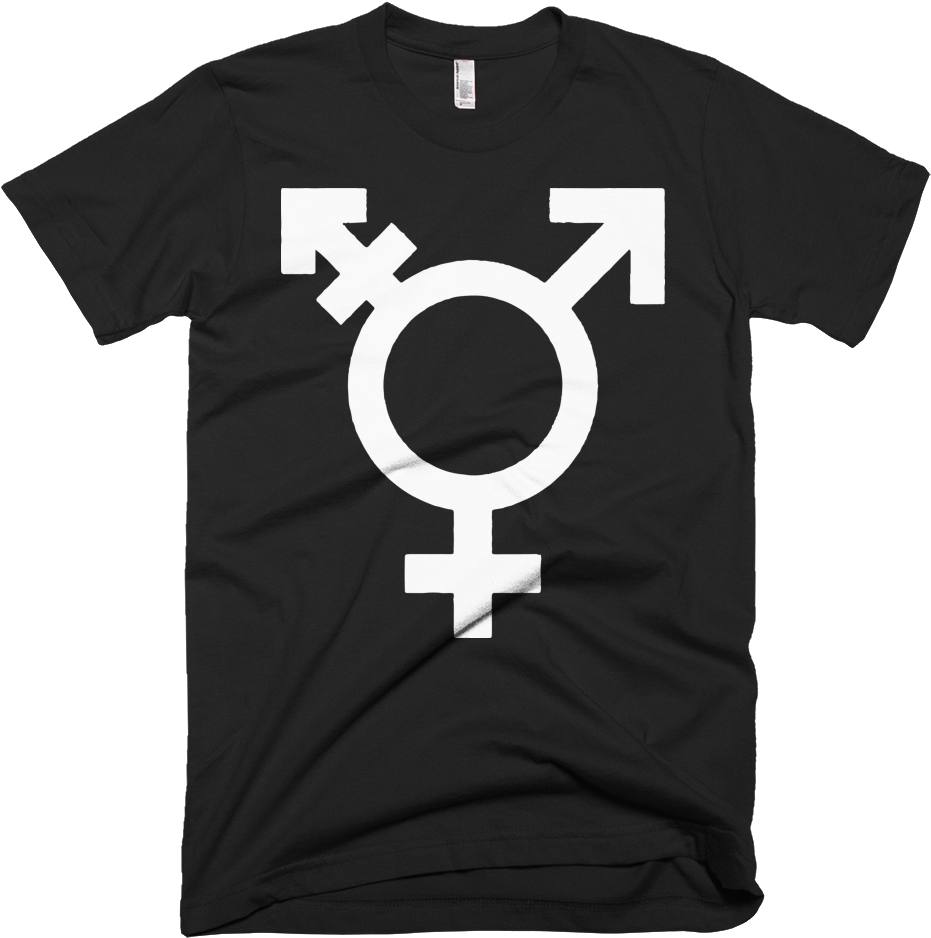 Image Of Transgender - Symbol For Gender Neutral Bathroom (1000x1000)