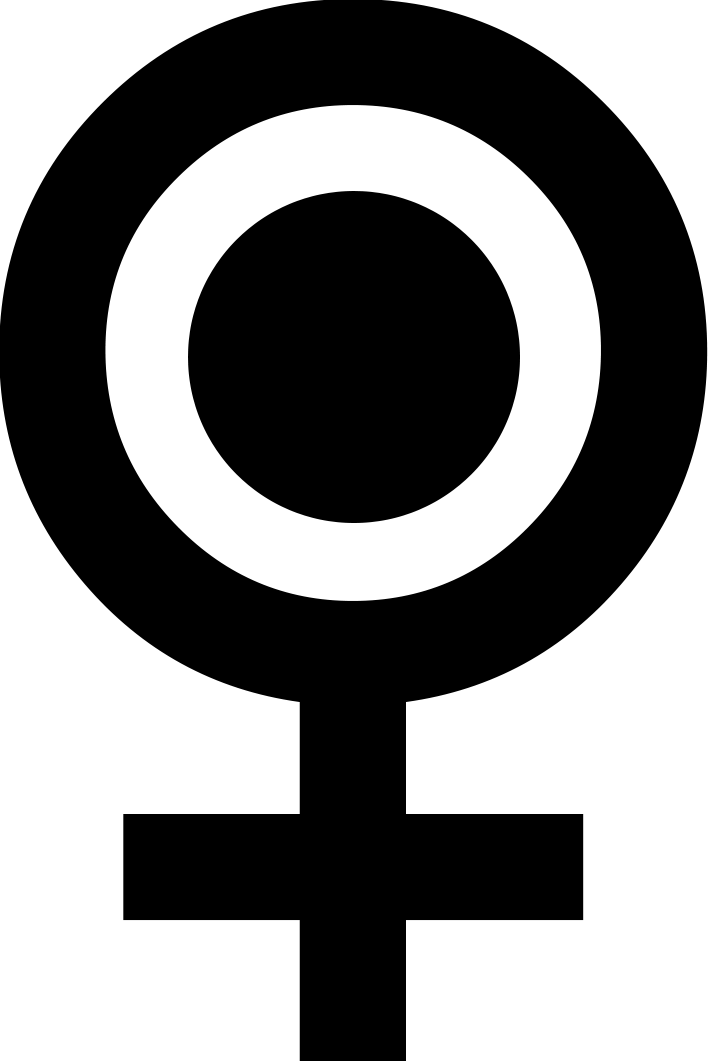 Femgender / Femmegender Symbol By Pride-flags - Digital Art (708x1061)