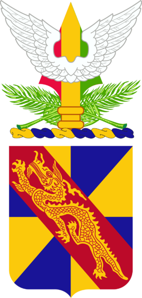 159th Aviation Regiment, Us Army - Coat Of Arms (286x599)