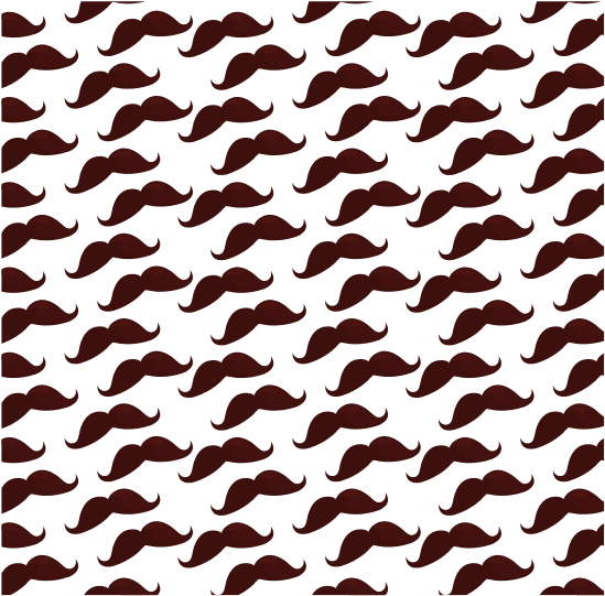 Mustache Father Day Card Seamless Pattern - Father's Day (550x550)