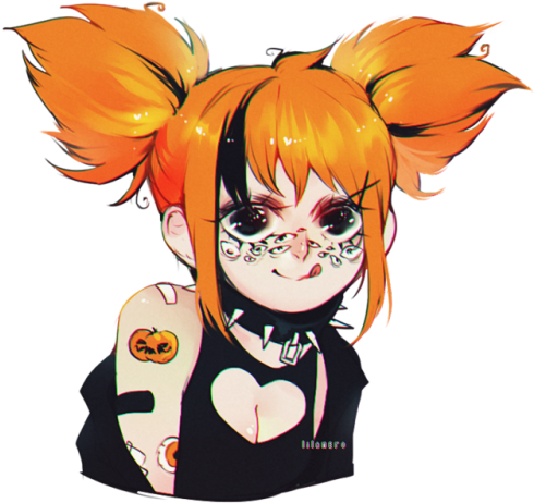 Reblog - 🐺 - Freckles Reference Anime (500x518)