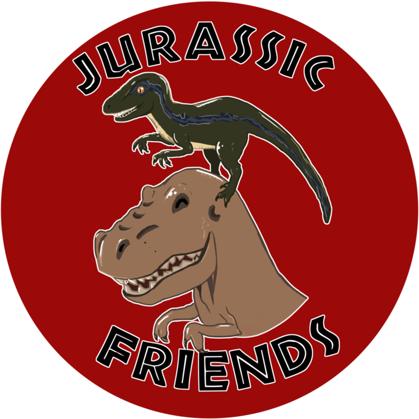 Jurassic Friends By Nickyparsonavenger - Friends (895x892)