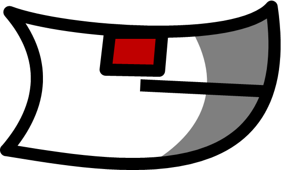 Happy Mouth Closed Teeth 1 Tooth Lost - Happy Mouth Closed Teeth 1 Tooth Lost (576x350)