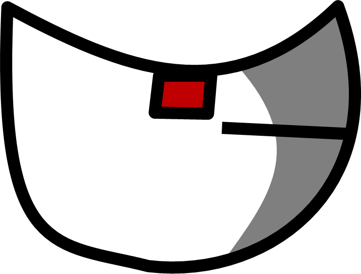 Happy Mouth Big Closed 1 Tooth Lost - Happy Mouth Big Closed 1 Tooth Lost (741x563)