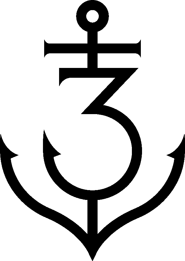 3 Anchors - Three Anchors Tattoo (620x876)