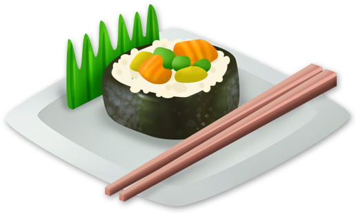 Big Sushi Roll - Sushi (516x516)