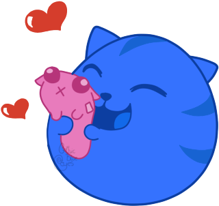 Sushi Cat By Gothicblueeyes On Deviantart - Sushi Cat Png (372x340)