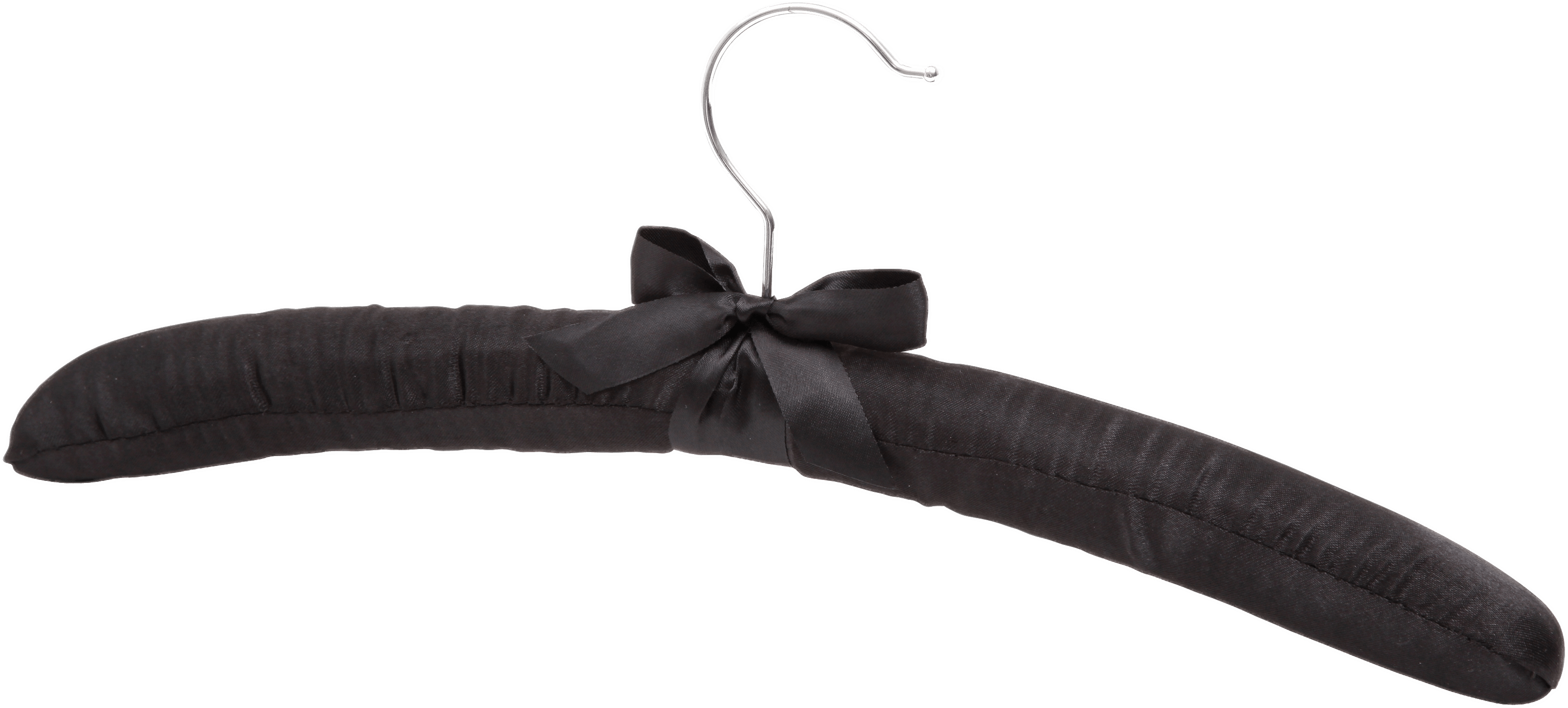 Satin Clothes Hanger - Transparent Png Satin Hanger (3361x1767)
