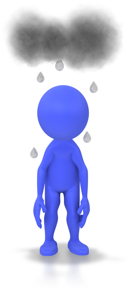 Woman Stick Figure Clip Art Download - Bad Luck Comes In Threes (768x1024)