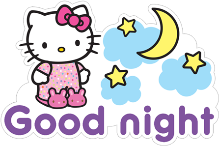 Good Morning Transparent Png Sticker - Hello Kitty Thank You Tag Plain (490x317)
